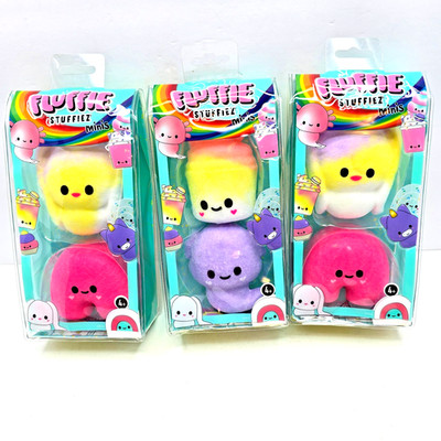 6 Minis Fluffie Stuffiez Plush Surprise Reveal Soft & Squishy Variety 3 PKs Toys