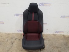 24 2024 Toyota Corolla Se Sedan Front Bucket Seat Black Cloth Left Driver