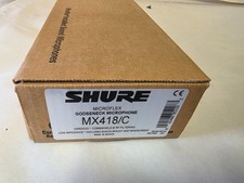 NEW IN BOX Shure MX418/C 18 Cardioid Goosenec...
