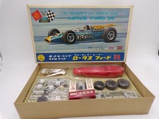 Vintage 1960's Shimizu Japan 1/24 scale Lotus Ford 38 Kit Mabuchi FT-16D Motor