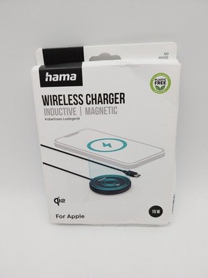 Hama 00201725 Qi2 Ladepad Wireless Charger Magnetisch für Apple 15W #KT8551X-