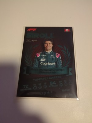 Topps Formula 1 Turbo Attax 2021 Lance Stroll Foil Card #226 