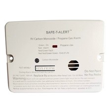 Safe-T-Alert Combo Carbon Monoxide Propane Alarm - Flush Mount - Mini - White...
