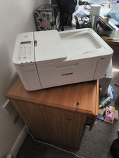 Canon Pixma TR4551 White Inkjet Printer Scanner (Reqd Description)