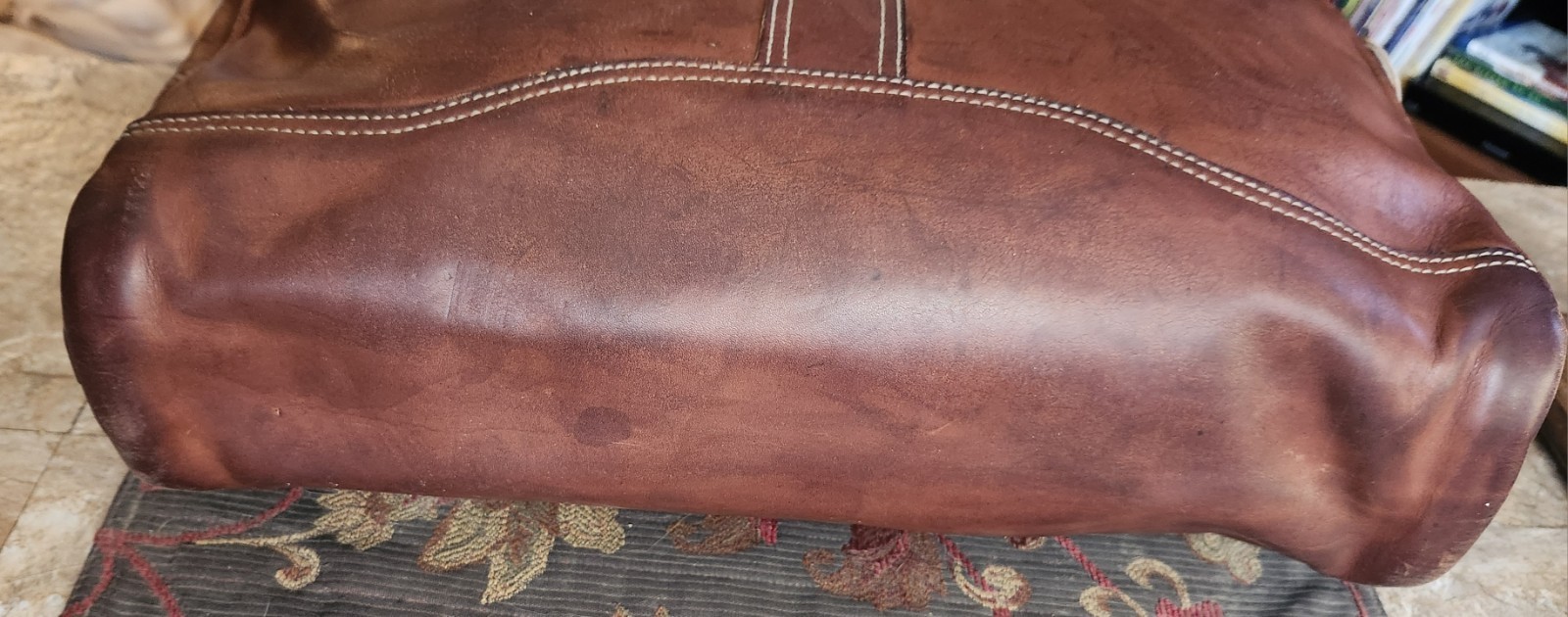 Duluth Pack Brown Leather Computer Briefcase, Ret… - image 5