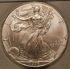 1996 American Silver Eagle 1oz .999% Circulated Key Date Low Mintage