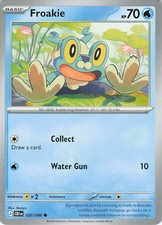 Froakie 020/086 Common Chaos Rising Pokemon Near Mint
