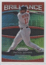 2020 Panini Prizm Brilliance Red Mojo Prizm 40/149 Rafael Devers #B-8 0x5e