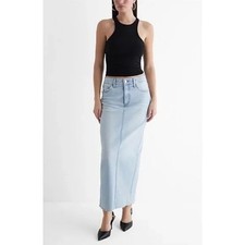NWT $78 Express Stretch Denim Hi- Rise Pencil...