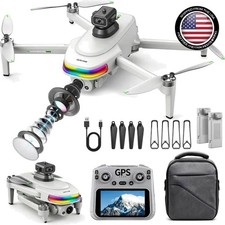 4K GPS Drone for Adults - AI Tracking, Auto Return, 50 Mins Flight