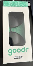 Goodr Operation: Blackout Black Sunglasses NIB