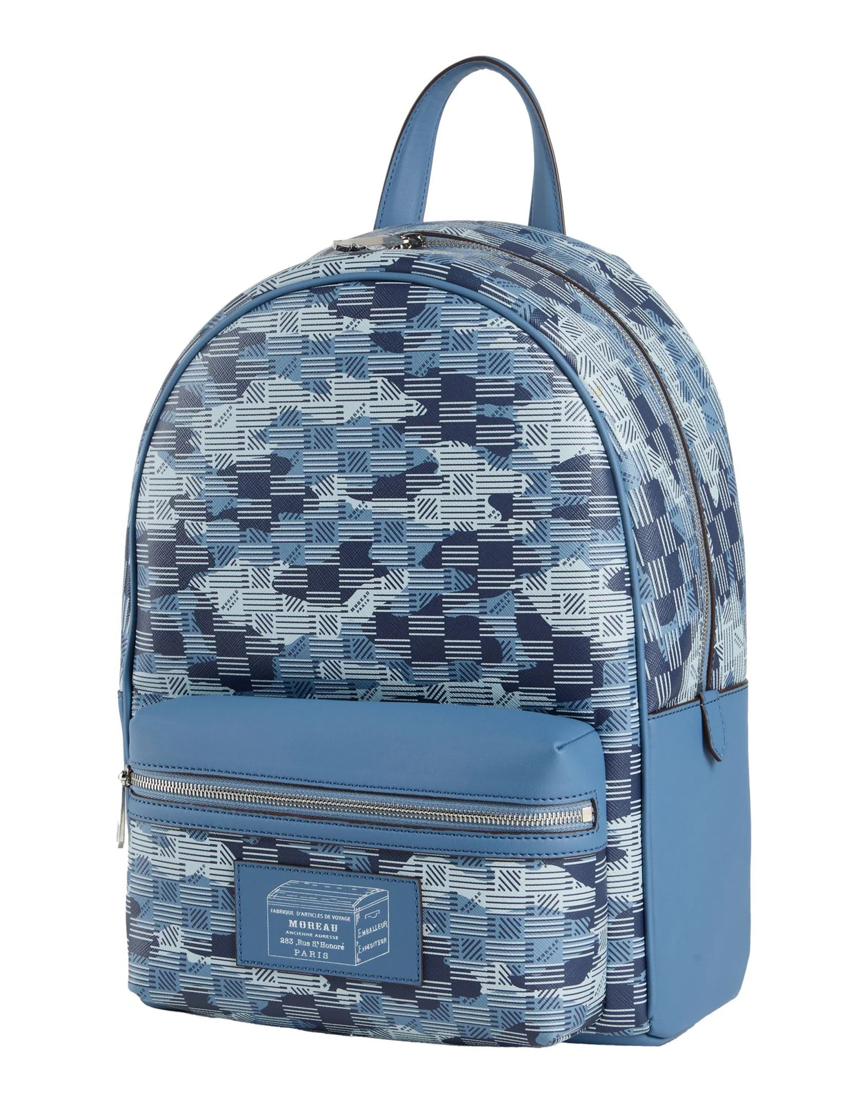 Moreau Paris - Women - Leather Backpack - Sky blue 278390₽