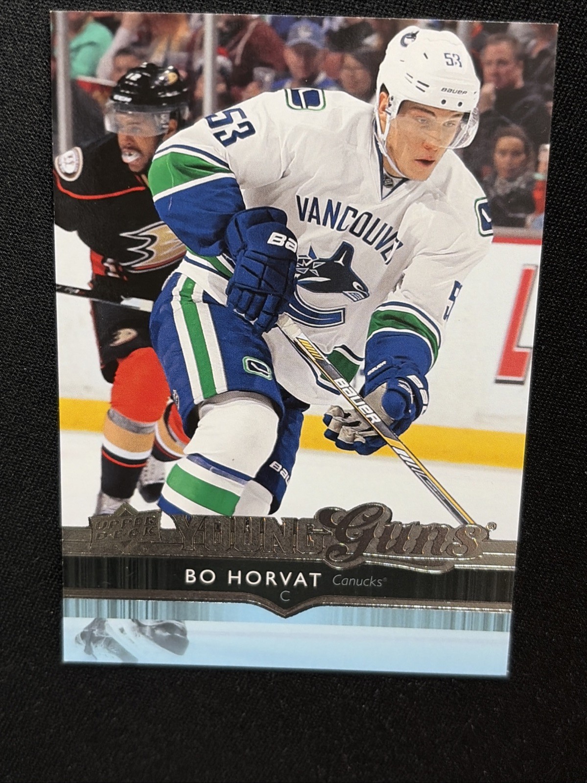 14-15 UD Series 2 Hockey Young Guns 494 Bo Horvat
