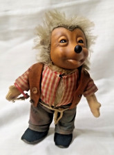 Steiff niedlicher Mecki, 17 cm mit Ring und Knopf