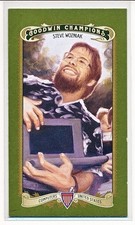 STEVE WOZNIAK 2012 UD GOODWIN CHAMPIONS MINI GREEN LADY LUCK SP #8 (APPLE CEO)