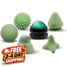 Massage Ball Set 6 Pcs Trigger Point Myofascial Release Deep Tissue