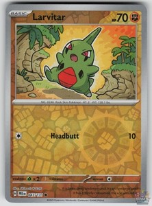 Larvitar 047/131 Prismatic Evolutions Reverse Holo