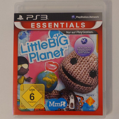 LittleBigPlanet Essentials PS3 PAL USK 6 (2008) Plattformer Action BCES-00141