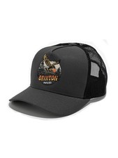 Brixton Waller Snapback Hat Grey Black Eagle ...