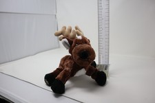 Ganz Webkinz Reindeer Plush Stuffed Animal With Unused Code HM137 9  