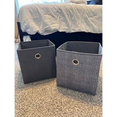 11'' x 11'' Cube Organizer Set- Gray