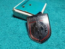 Nos Gm 1984 Pontiac Fiero Indy Pace Car Front Bumper Emblem Ornament Rare New 84 Nos Gm 1984 Pontiac Fiero Indy Pace Car Front Bumper Emblem Ornament Rare New 84