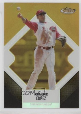 2006 Topps Finest Gold Refractor 2/49 Felipe Lopez #69 0o9