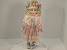 Seymour Mann Doll, Pink Silk Dress, Blonde ha...