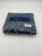 CGK Linens 4 PC Sheet Set Microfiber Wraparound Elastic Deep Pocket Navy Blue