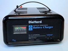 Diehard Battery Charger 102 Amp Black Manual Operation 12v Model 200.71221