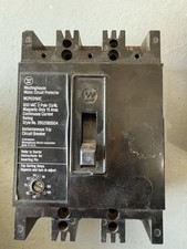 Westinghouse Motor Circuit Breaker Protector MCP03150C 15 Amp 600 Volt 3 Pole