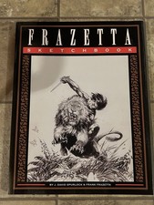 Frazetta Sketchbook (vol I) by J. David Spurlock (2013, Trade