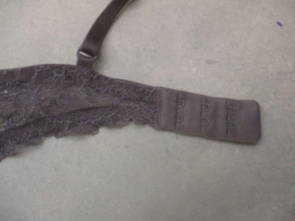 32B разрыв тела женщин черный с подкладкой на косточках назад застежки кружева Demi бюстгальтер 2F - Изображение 4 из 4