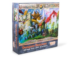 Dragon Denizens 1000 Piece Jigsaw Puzzle Toynk New