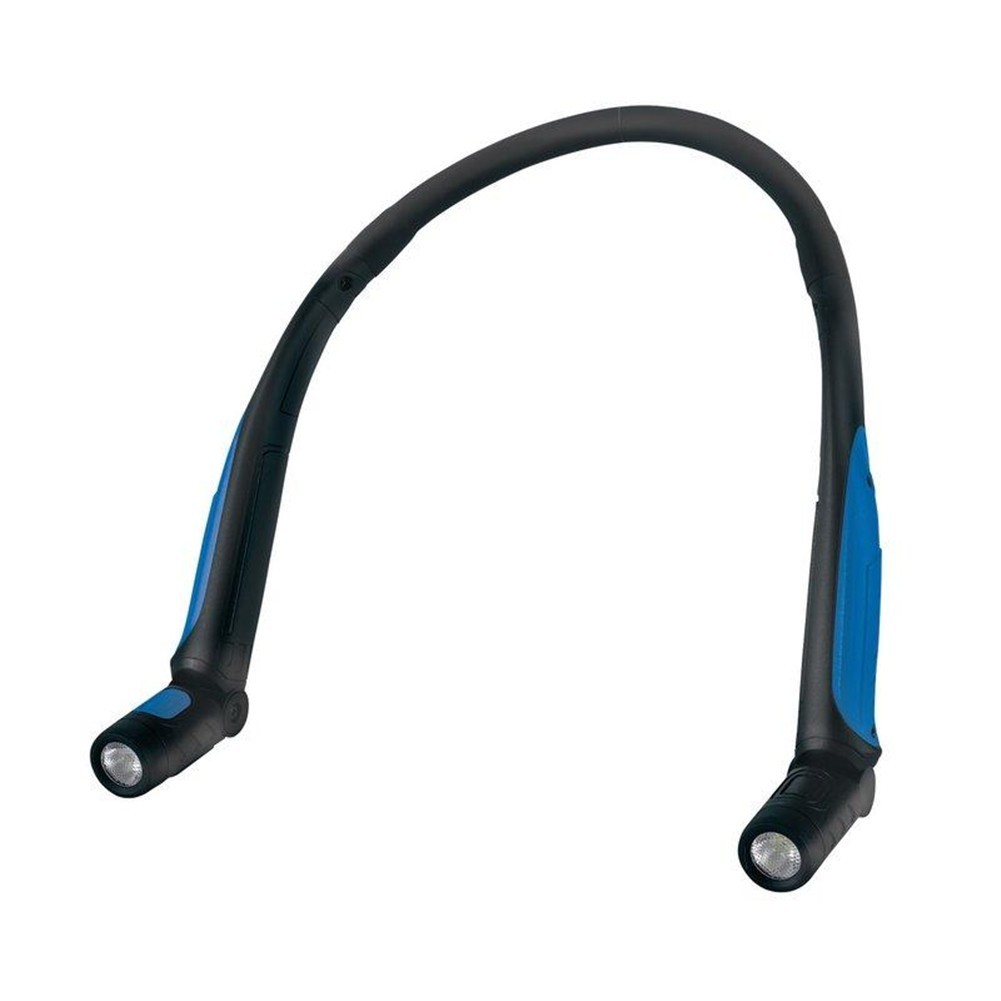 Draper Rechargeable LED Neck Torch Blue - Image 8