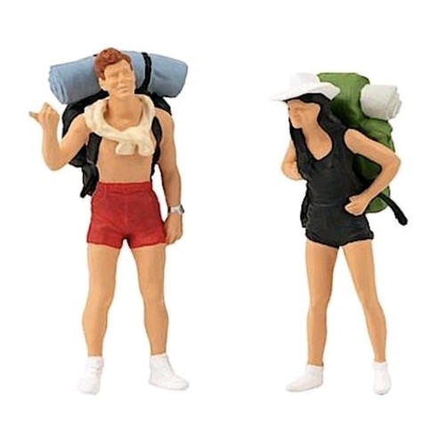 Nuevo Pola 331911 'HitchHikers' Back Packers figuras escala G modelo jardín ferrocarril | Condition: New