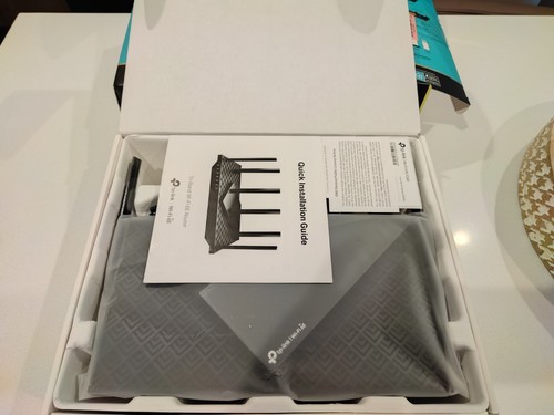 TP-Link Archer AXE75 AXE5400 Tri-Band Wi-Fi 6E Gigabit Router – New - Afbeelding 2 van 3