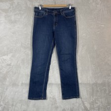 Carhartt Women's Slim Fit Rugged Denim Jean Pants 100653 409 Sz 10 Short
