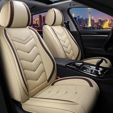 Car Seat Covers Ford Edge 2007-2026 Stylish Sport Nappa Leather Beige 2 Seats