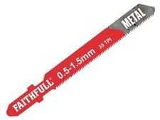 Image of Faithfull Metal Cutting Jigsaw Blades Pack of 5 T118G FAIJBT118G