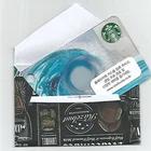 S.KOREA  Starbucks card * WAVE  mini * 2015 with envelope