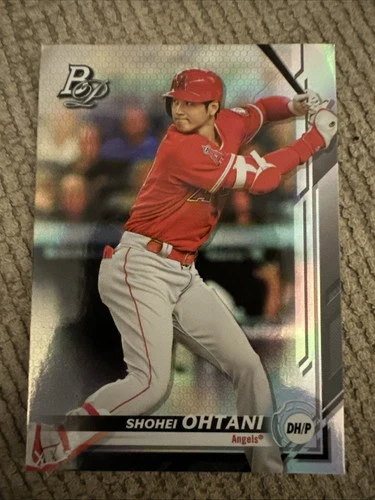 Shohei Ohtani 2019 Bowman 2 Baseball Card Lot Los Angeles Angels Platinum MLB
