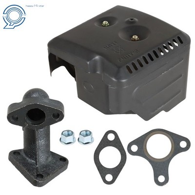 Fit For Honda Muffler Exhaust Assembly With Manifold GX240 8HP & GX270 9HP