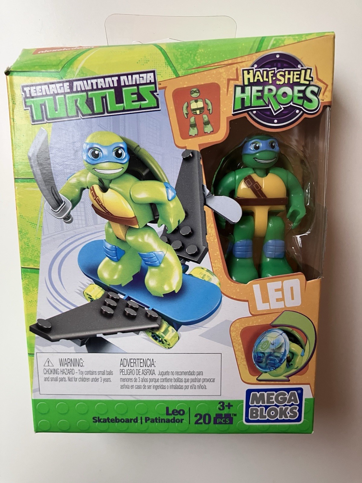 Teenage Mutant Ninja Turtles Half Shell Heroes  - Leo mega bloks