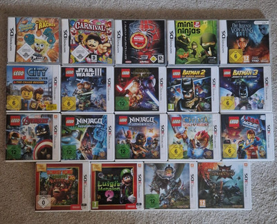 19 Nintendo Spiele | Spielsammlung | 3DS DS Lite und Advance | Guter Zustand  
