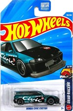 2026 Hot Wheels Honda Civic Custom 810 Drag Racers 159250 Green 2026 Hot Wheels Honda Civic Custom 810 Drag Racers 159250 Green