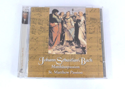 Johann Sebastian Bach Matthäuspassion St. Matthew Passion/ 2xCD wie neu
