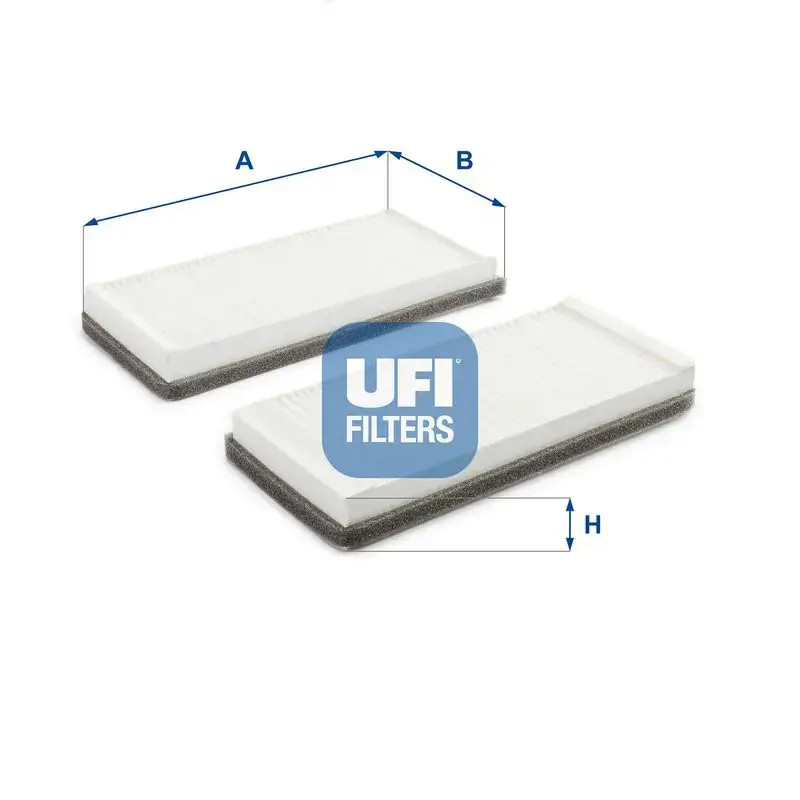 Cabin filter Particulate Filter 53.005.00 UFI for MERCEDES-BENZ MAYBACH - Image 4