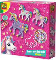 Ses Creative 14728 Einhorn - BüGelperlen - Kreatives Bastelset FüR Kinder Ab 5 J