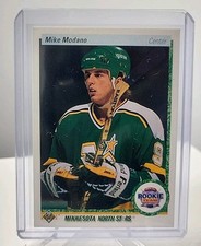 1990-91 Upper Deck All-Rookie Team Mike Modano #346 (RC) North Stars NHL Hockey 